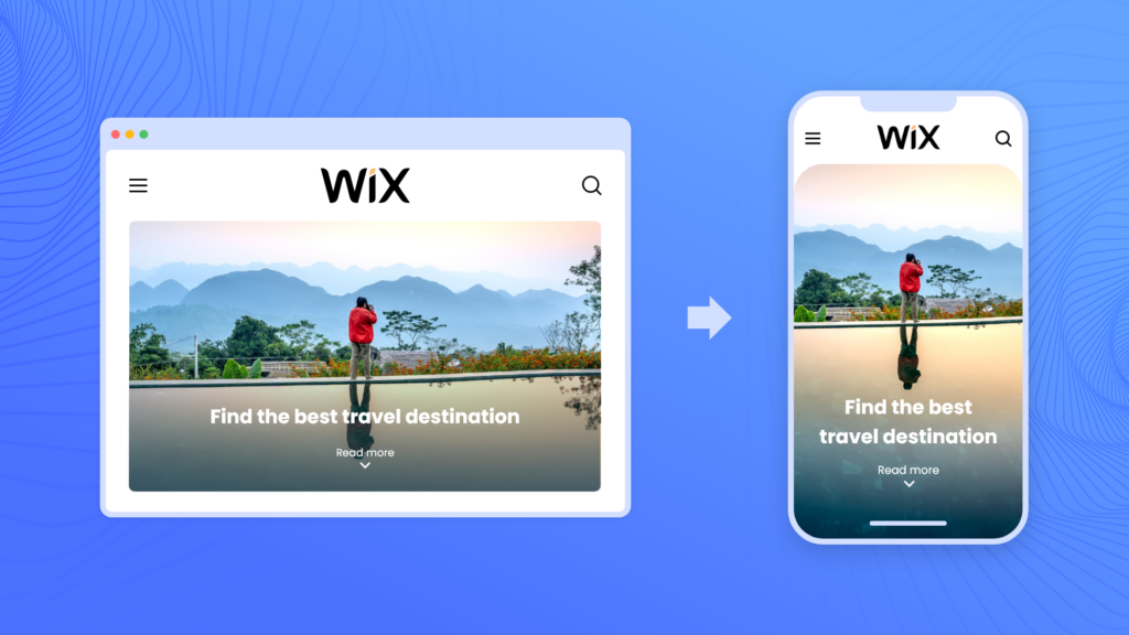 Convert Wix website to app on AppMySite