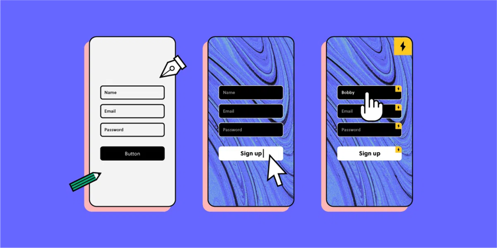 Wireframe vs prototype vs mockup
