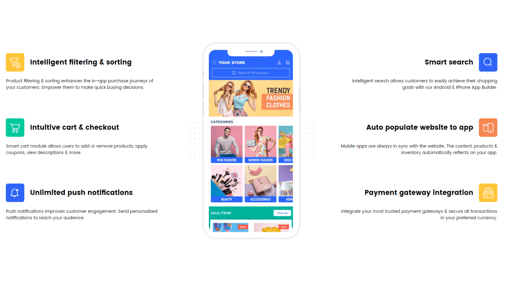 Native mobile apps